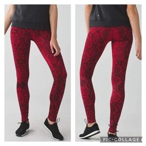 Lululemon Wunder Under Pant (Hi-Rise) *Full-On Luon Size 8